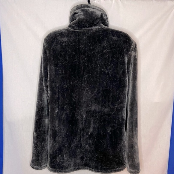 32 Degrees Heat. Dark Gray/Pewter Faux Fur Coat. Size Large. Like New. - Picture 5 of 11